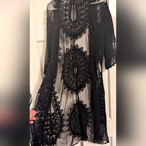 Rachel Zoe kimono/ bathing suit cover up